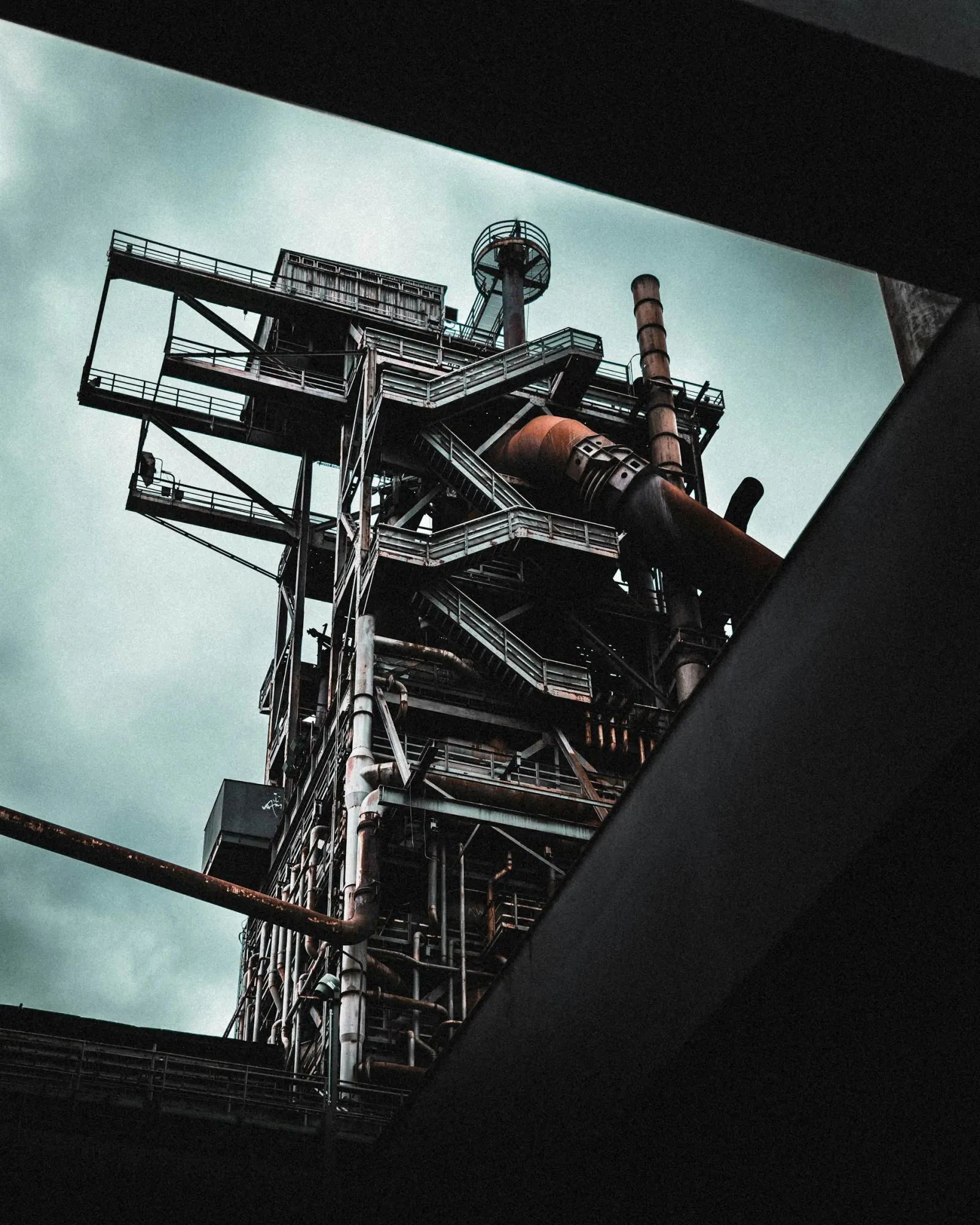 Industriekulisse im Ruhrgebiet