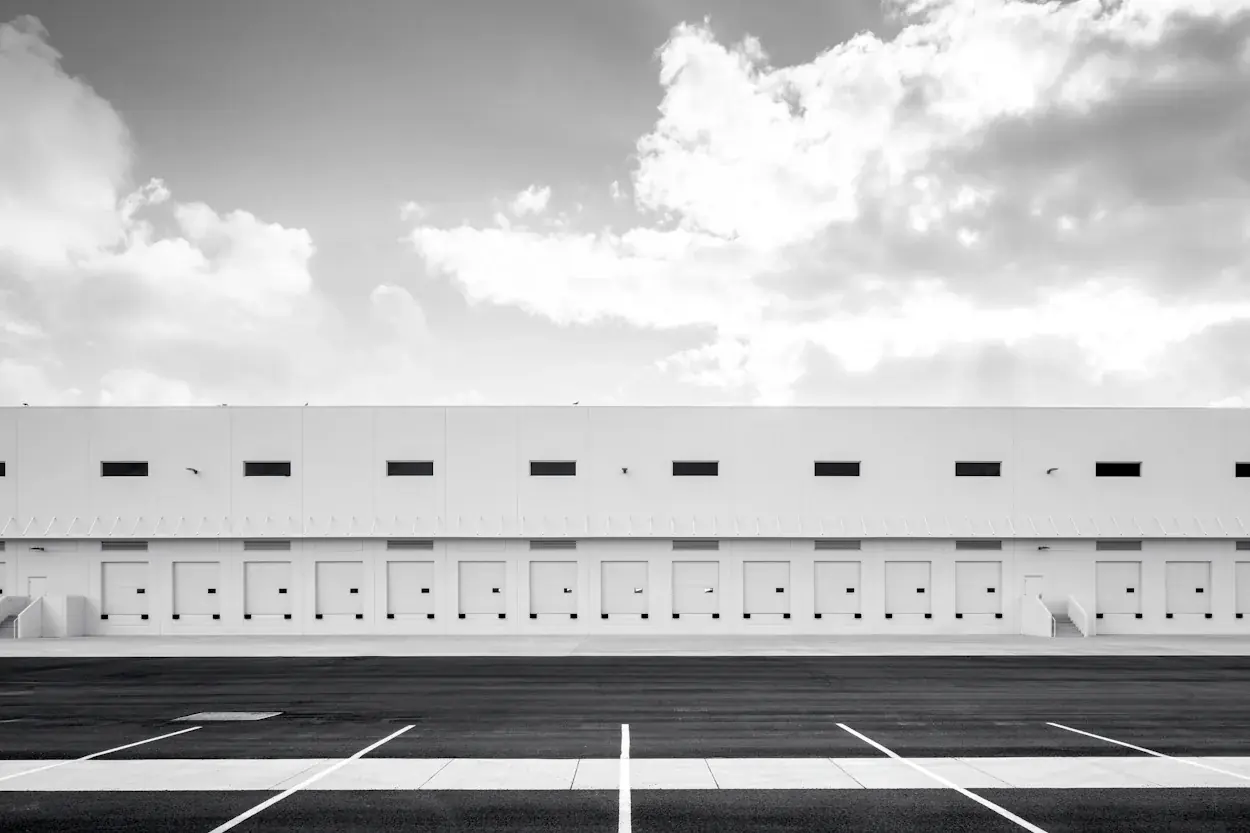 Werksgebäude des Kartonwerks Nordhain