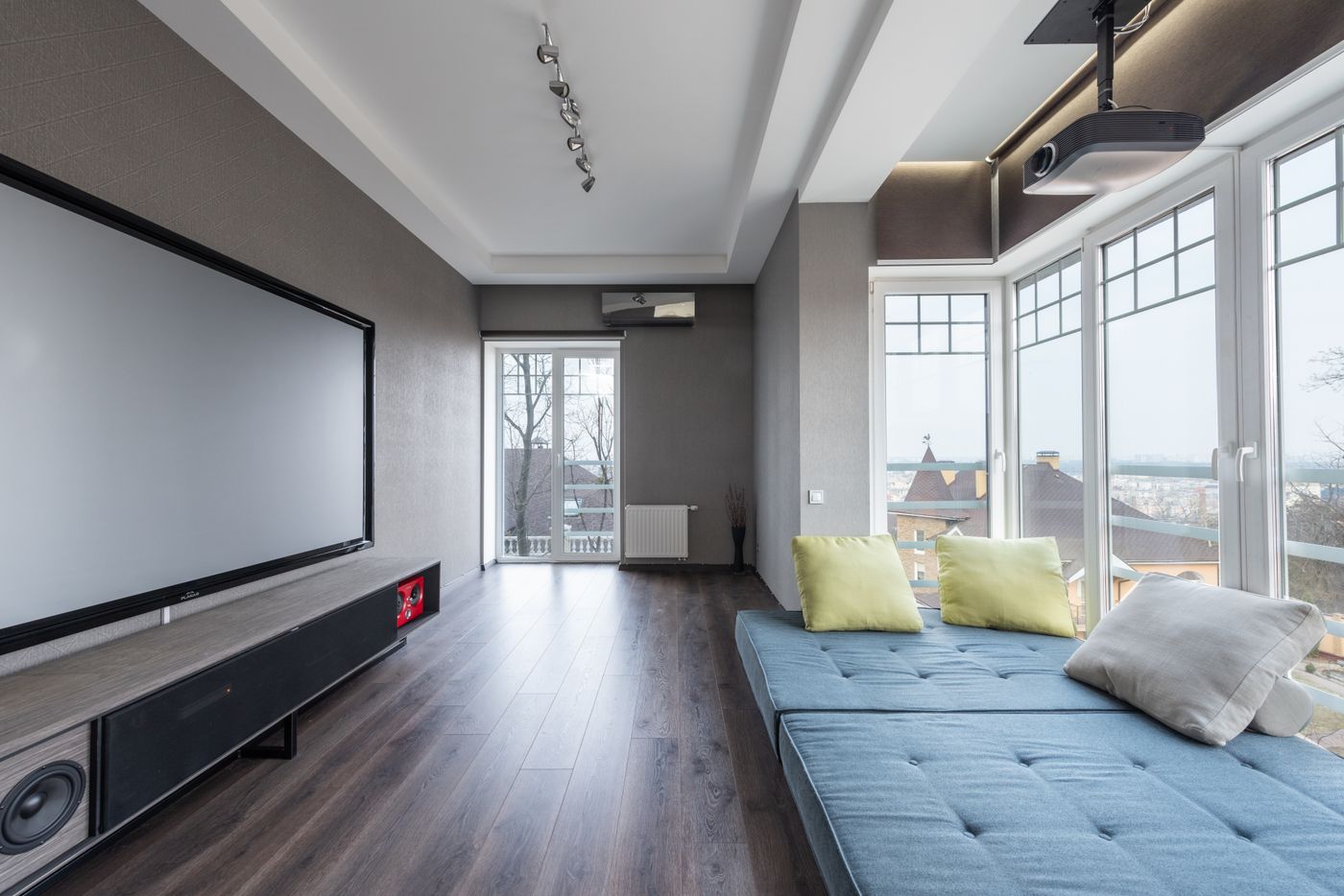 Fertiggestellter Wohnraum im Clarissenhof Bochum