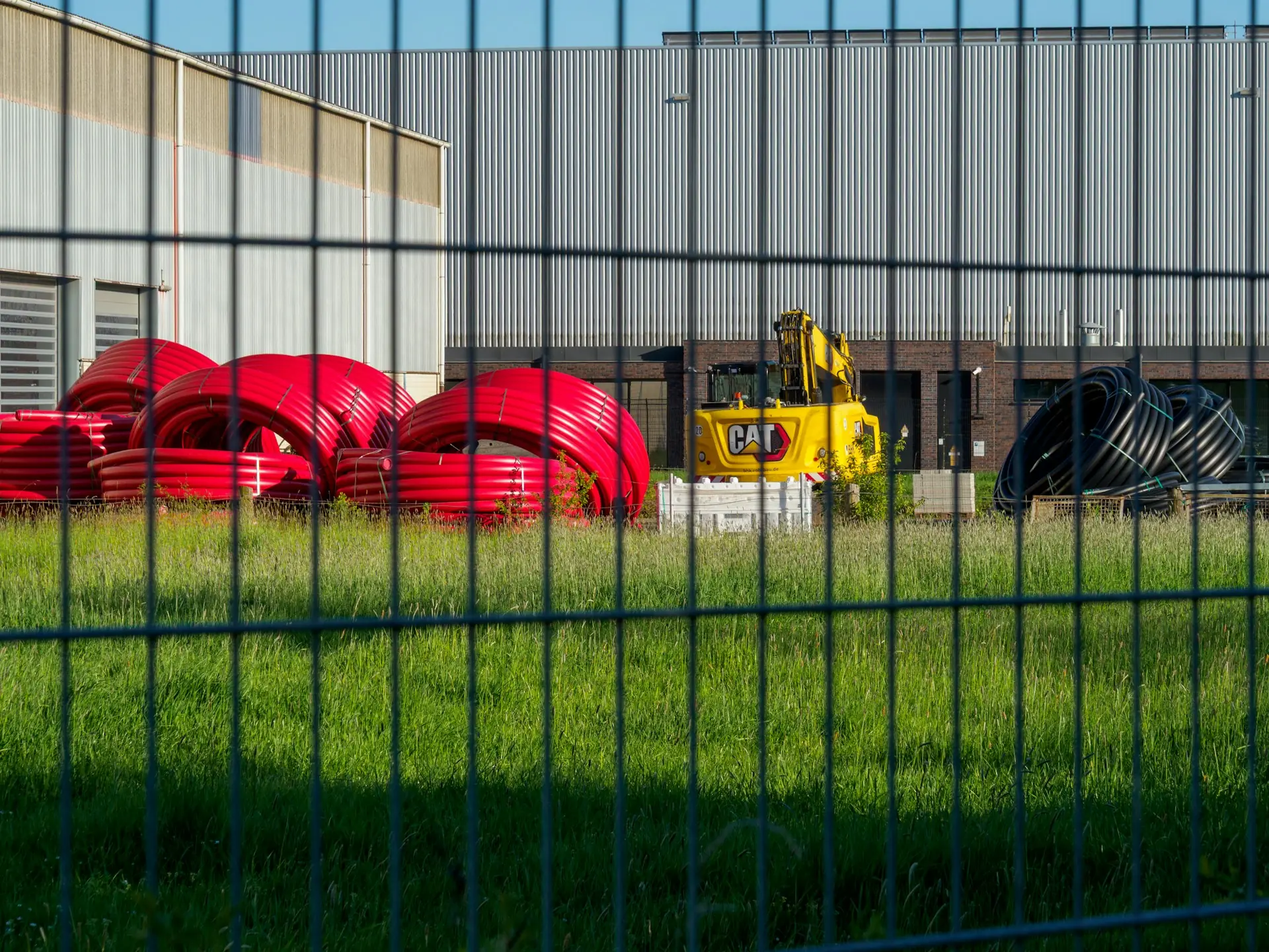 Glasfaserausbau: Baustelle von HABRECHT Tiefbau