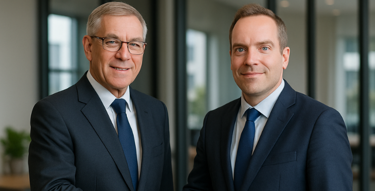 Tim Mit Kunde im Gespräch