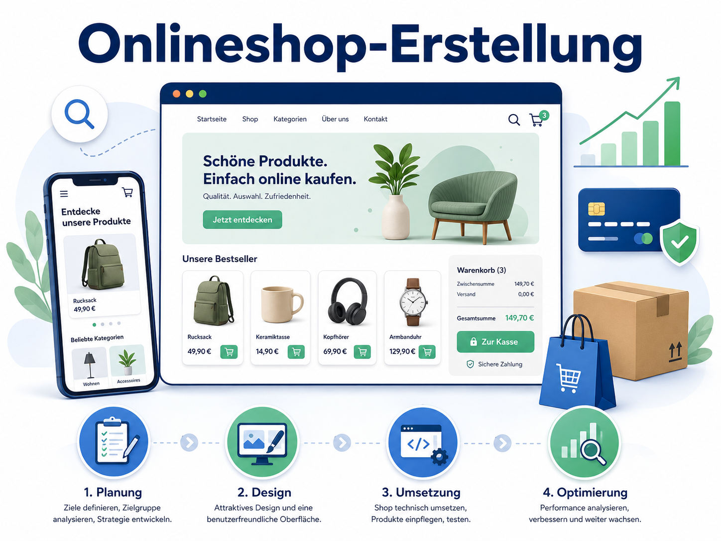 Onlineshop erstellen – Schritt für Schritt