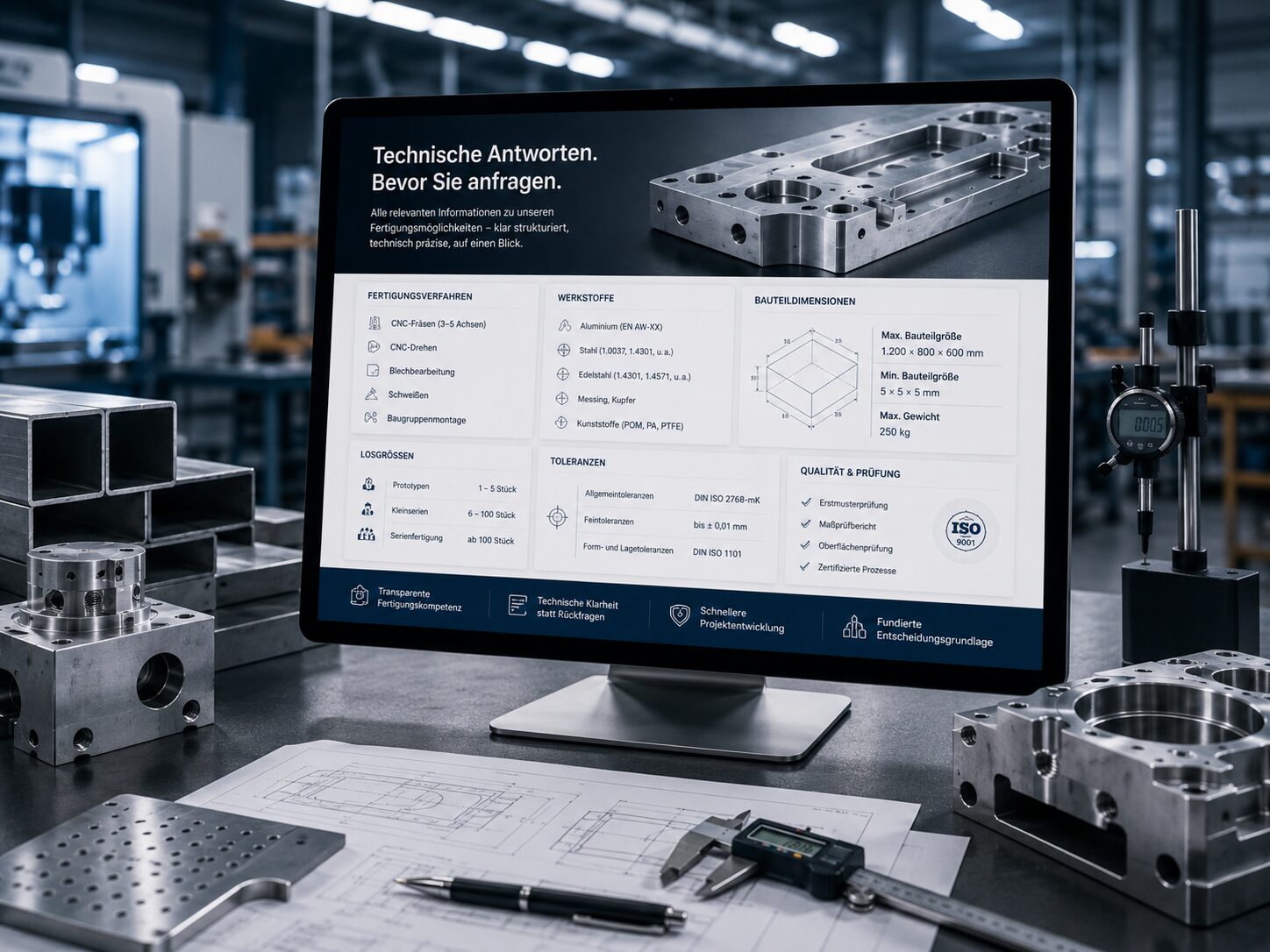 Webdesign für Metallbau