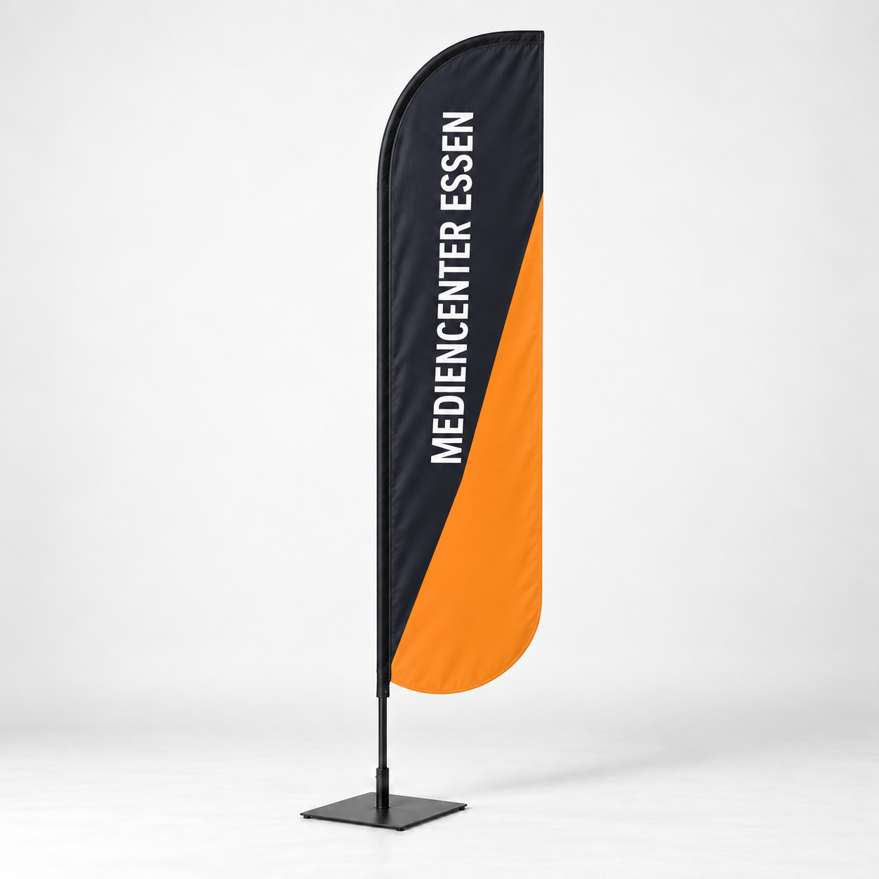 Sailflag konvex. Symbolisches Formbeispiel.