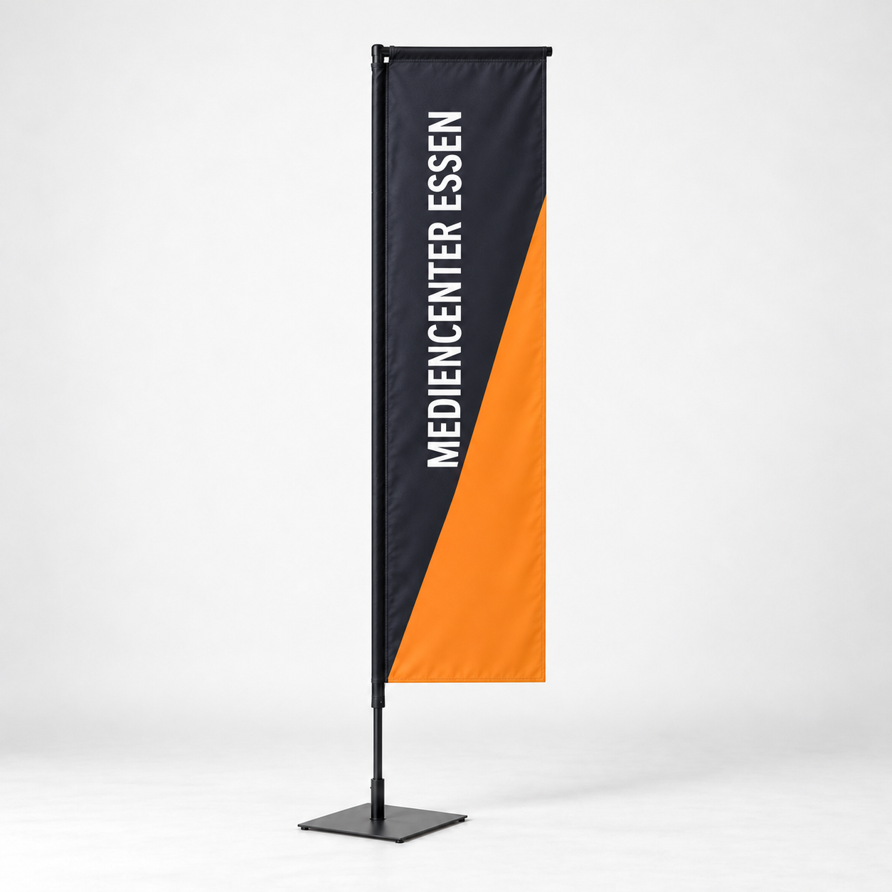 Squareflag: das Rechteck. Symbolisches Formbeispiel.