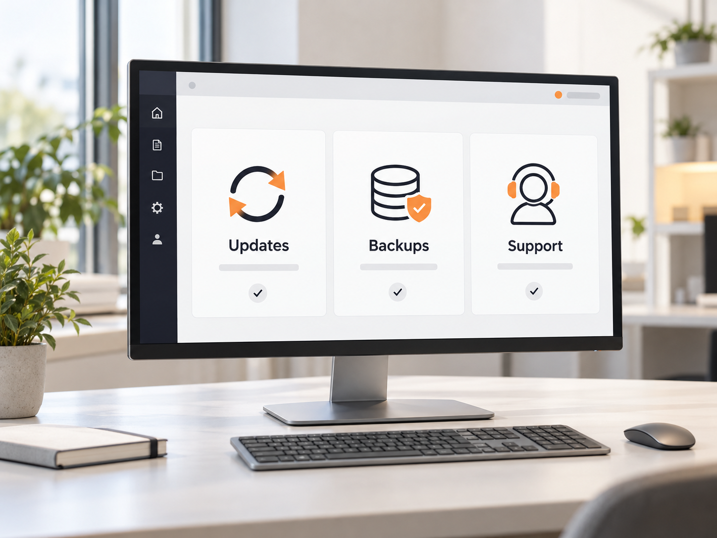 Überblick über Updates, Backups und persönliche WordPress-Betreuung